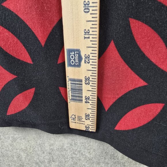 Dressbarn Womens Geometric Circle Print Shift Dress Size 8 - Picture 8 of 9